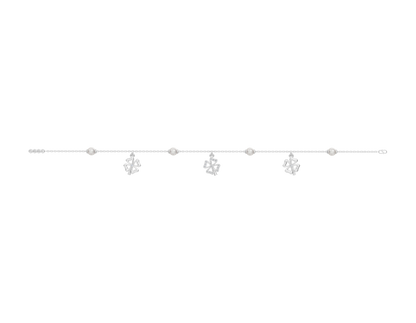 Flora Freshwater Pearls & 92.5 Silver Bracelet