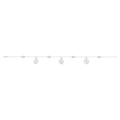 Flora Freshwater Pearls & 92.5 Silver Bracelet
