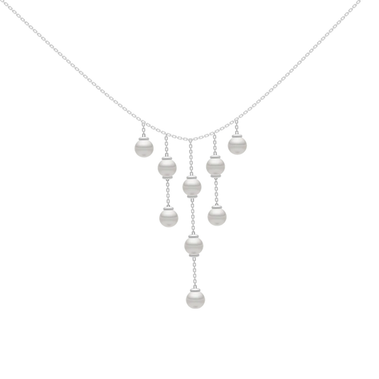 Linea Freshwater Pearl & 92.5 Silver Necklace